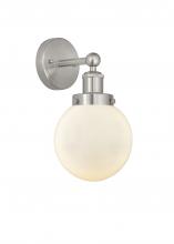 Innovations Lighting 616-1W-SN-G201-6 - Beacon - 1 Light - 6 inch - Brushed Satin Nickel - Sconce