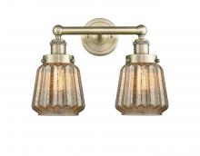 Innovations Lighting 616-2W-AB-G146 - Chatham - 2 Light - 16 inch - Antique Brass - Bath Vanity Light