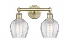 Innovations Lighting 616-2W-AB-G462-6 - Norfolk - 2 Light - 15 inch - Antique Brass - Bath Vanity Light