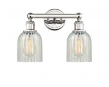  616-2W-PN-G2511 - Caledonia - 2 Light - 14 inch - Polished Nickel - Bath Vanity Light