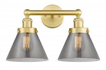 Innovations Lighting 616-2W-SG-G43 - Cone - 2 Light - 17 inch - Satin Gold - Bath Vanity Light