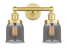 Innovations Lighting 616-2W-SG-G53 - Bell - 2 Light - 14 inch - Satin Gold - Bath Vanity Light