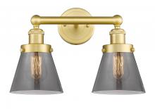 Innovations Lighting 616-2W-SG-G63 - Cone - 2 Light - 15 inch - Satin Gold - Bath Vanity Light