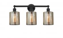 Innovations Lighting 616-3W-BK-G116 - Cobbleskill - 3 Light - 23 inch - Matte Black - Bath Vanity Light