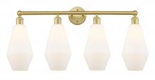 Innovations Lighting 616-4W-SG-G651-7 - Cindyrella - 4 Light - 34 inch - Satin Gold - Bath Vanity Light