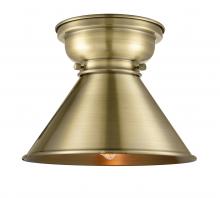 Innovations Lighting 623-1F-AB-M10-AB-LED - Briarcliff - 1 Light - 10 inch - Antique Brass - Flush Mount