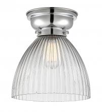 Innovations Lighting 623-1F-PC-G222-LED - Seneca Falls - 1 Light - 10 inch - Polished Chrome - Flush Mount