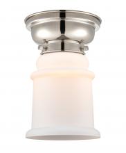 Innovations Lighting 623-1F-PN-G181-LED - Canton - 1 Light - 6 inch - Polished Nickel - Flush Mount