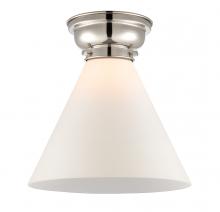 Innovations Lighting 623-1F-PN-G41-L-LED - Cone - 1 Light - 12 inch - Polished Nickel - Flush Mount