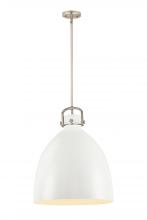 Innovations Lighting 710-1S-SN-M712-18W - Newton Bell Pendant