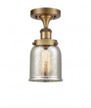 Innovations Lighting 916-1C-BB-G58-LED - Bell - 1 Light - 5 inch - Brushed Brass - Semi-Flush Mount