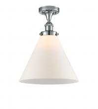 Innovations Lighting 916-1C-PC-G41-L-LED - Cone - 1 Light - 12 inch - Polished Chrome - Semi-Flush Mount