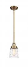 Innovations Lighting 916-1S-BB-G513-LED - Bell - 1 Light - 5 inch - Brushed Brass - Mini Pendant