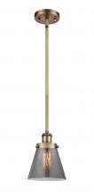 Innovations Lighting 916-1S-BB-G63-LED - Cone - 1 Light - 6 inch - Brushed Brass - Mini Pendant