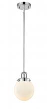 Innovations Lighting 916-1S-PC-G201-6-LED - Beacon - 1 Light - 6 inch - Polished Chrome - Mini Pendant