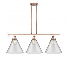 Innovations Lighting 916-3I-AC-G42-L - Cone - 3 Light - 36 inch - Antique Copper - Stem Hung - Island Light