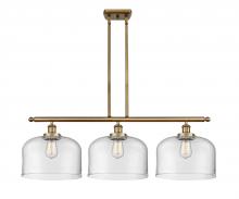 Innovations Lighting 916-3I-BB-G72-L - Bell - 3 Light - 36 inch - Brushed Brass - Stem Hung - Island Light