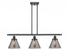 Innovations Lighting 916-3I-OB-G43-LED - Cone - 3 Light - 36 inch - Oil Rubbed Bronze - Stem Hung - Island Light