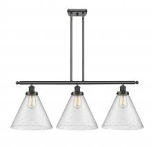 Innovations Lighting 916-3I-OB-G44-L - Cone - 3 Light - 36 inch - Oil Rubbed Bronze - Stem Hung - Island Light