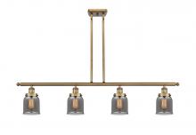 Innovations Lighting 916-4I-BB-G53-LED - Bell - 4 Light - 48 inch - Brushed Brass - Stem Hung - Island Light