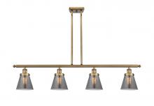 Innovations Lighting 916-4I-BB-G63-LED - Cone - 4 Light - 48 inch - Brushed Brass - Stem Hung - Island Light