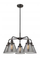 Innovations Lighting 916-5CR-OB-G43 - Cone - 5 Light - 26 inch - Oil Rubbed Bronze - Chandelier