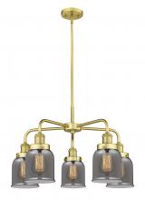 Innovations Lighting 916-5CR-SG-G53 - Cone - 5 Light - 24 inch - Satin Gold - Chandelier