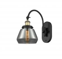 Innovations Lighting 918-1W-BAB-G173-LED - Fulton - 1 Light - 7 inch - Black Antique Brass - Sconce