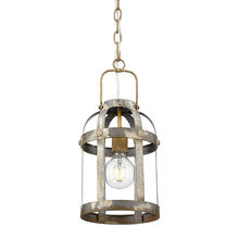 Golden 0869-1P CS - Bavaria 1 Light Pendant