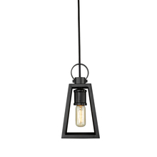 Golden 3239-S BLK-BLK - Abbott Small Pendant