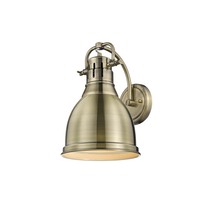  3602-1W AB-AB - Duncan 1 Light Wall Sconce