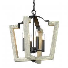 Golden 7802-4P NB-GH - Regan 4 Light Pendant