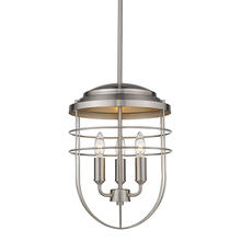 Golden 9808-3P PW - Seaport 3 Light Pendant