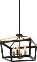 Matteo Lighting C67004BKAG - Mavonshire Chandelier