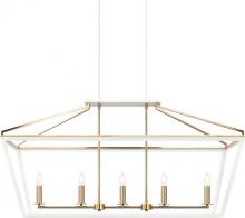 Matteo Lighting C67005WHAG - Mavonshire Chandelier