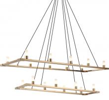 Matteo Lighting C75218AG - Cascadian Chandelier