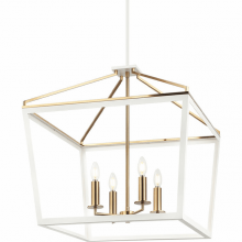 Matteo Lighting C67014WHAG - Mavonshire Chandelier