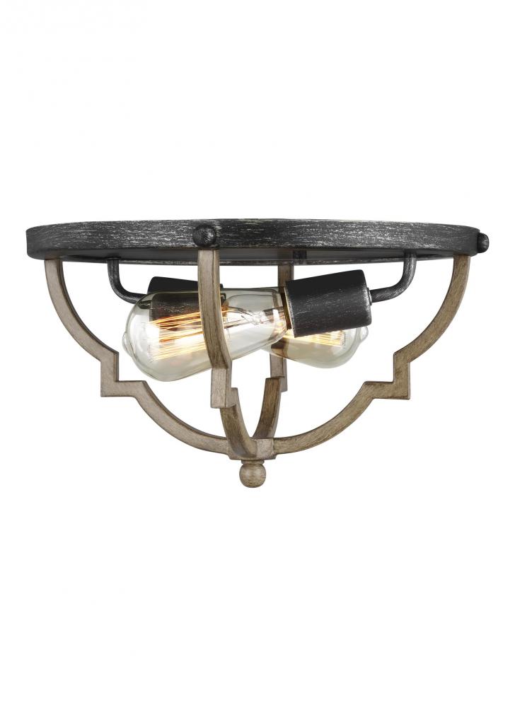 Socorro Two Light Flush Mount