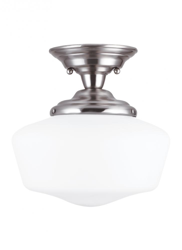 Academy One Light Semi-Flush Mount