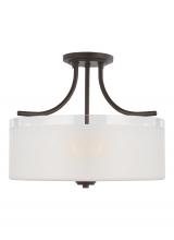  7739803-710 - Norwood Three Light Semi-Flush Mount