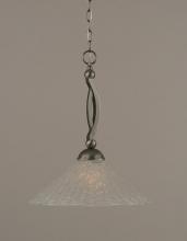 Toltec Company 271-BN-411 - Nickel Down Pendant