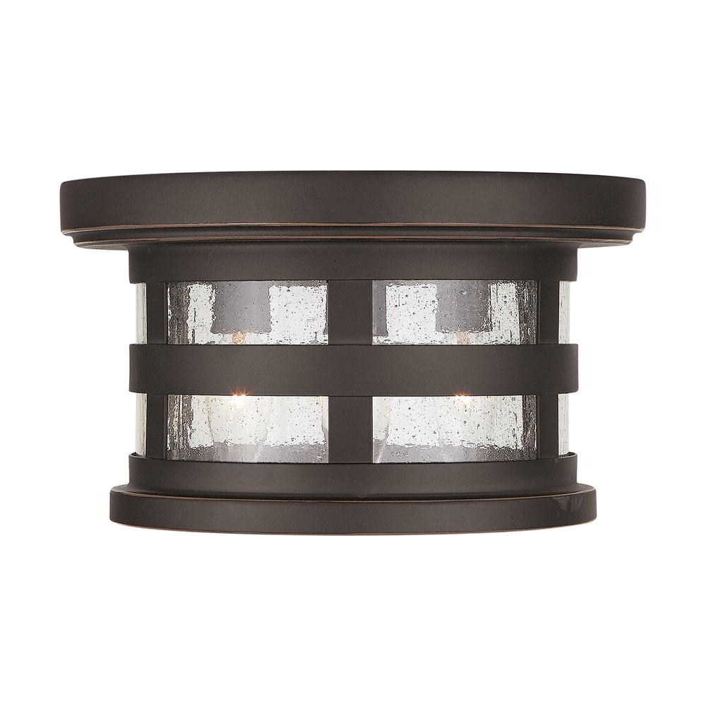 3 Light Outdoor Flush Mount