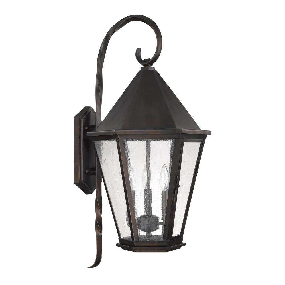 3 Light Outdoor Wall Lantern