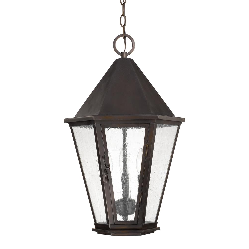 3 Light Outdoor Hanging Lantern