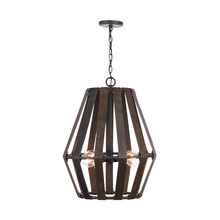  330741RI - 4 Light Pendant