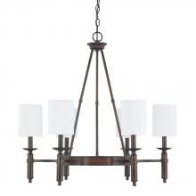 Capital 4046BB-489 - 6 Light Chandelier