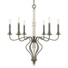 Capital 410361FC - 6 Light Chandelier