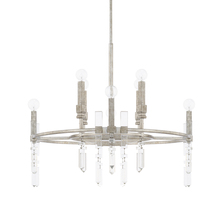  425381AS - 8 Light Chandelier