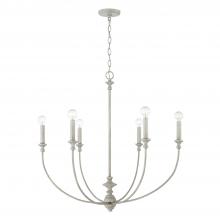 Capital 443061PY - 6 Light Chandelier