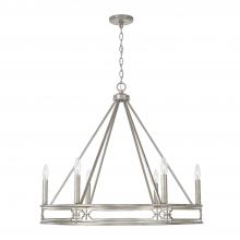  443461AS - 6 Light Chandelier